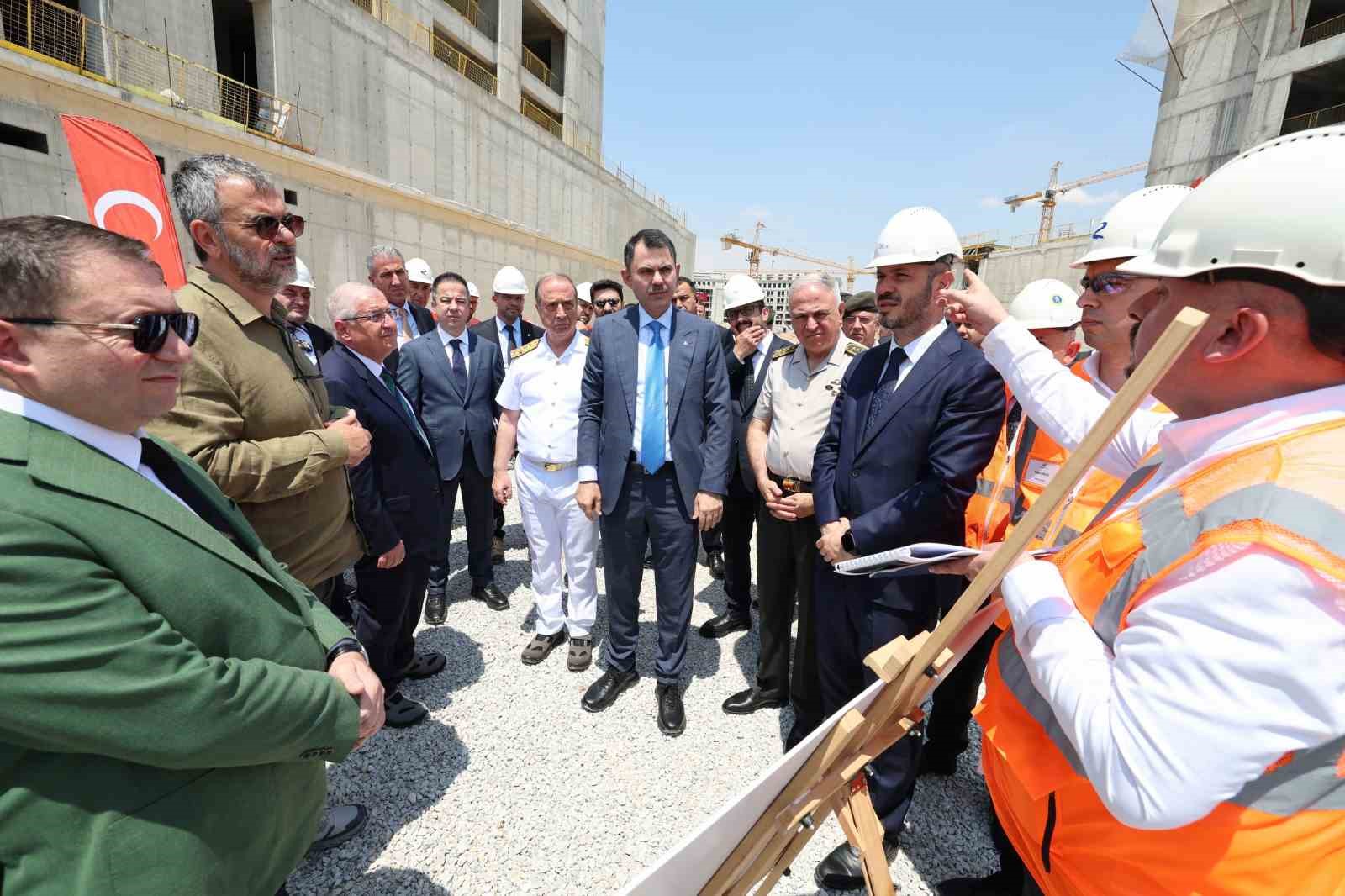 Bakan Güler ve Kurum’dan Ay Yıldız projesine ilişkin toplantı