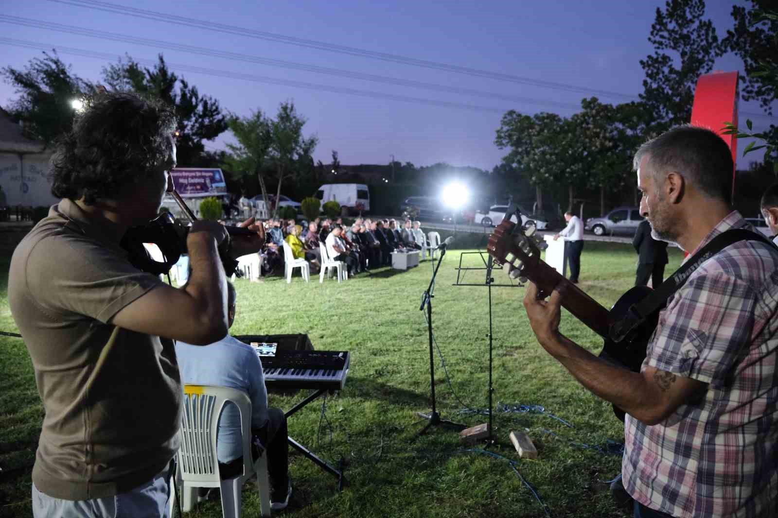 Çorum’da lavanta bahçesinde şiir dolu gece
