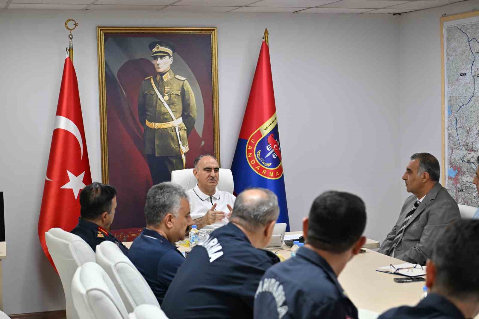Orman yangınlarını önleyici tedbirler değerlendirildi