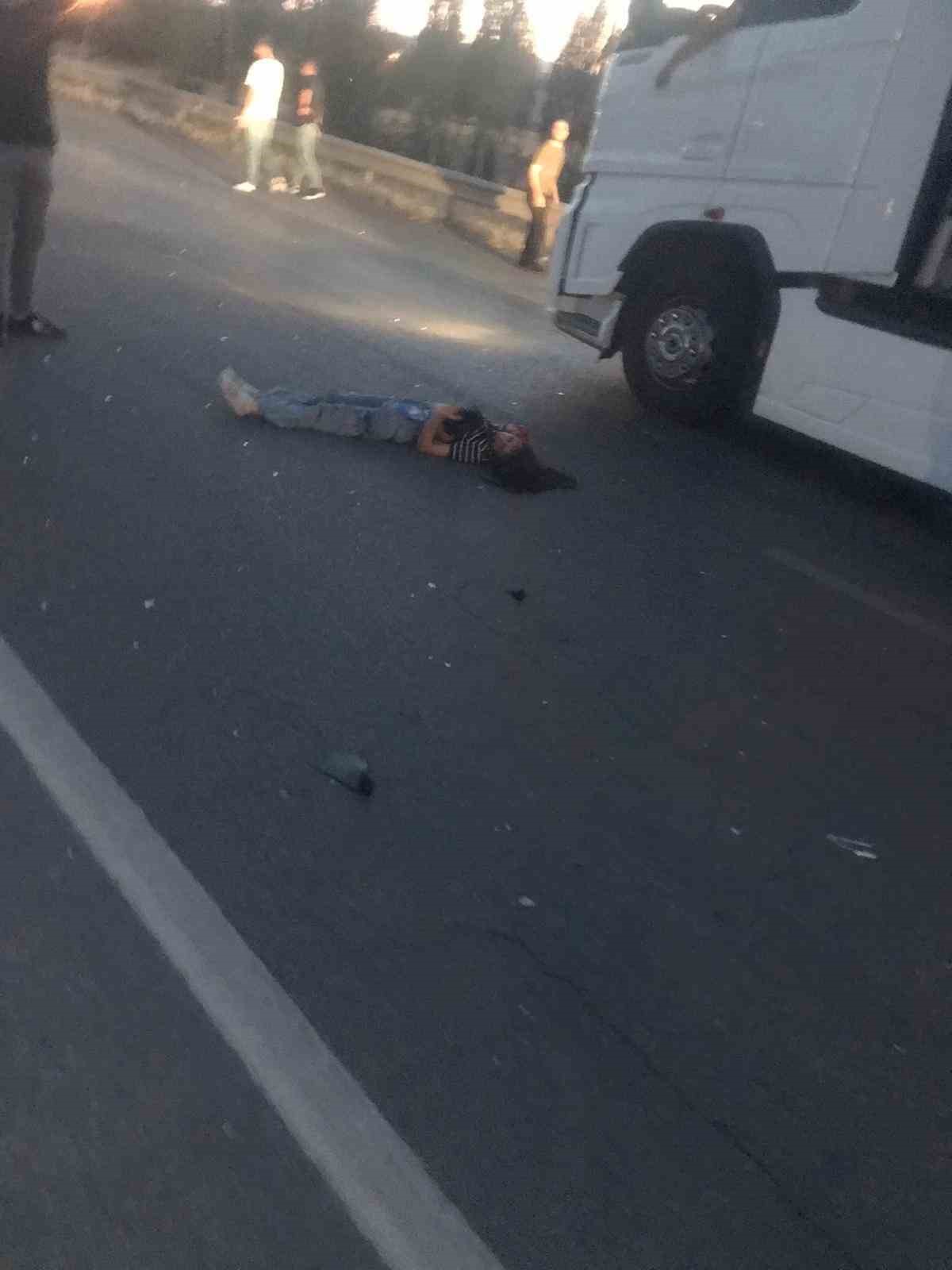 Tofaş’ın çarptığı genç kız yaralandı