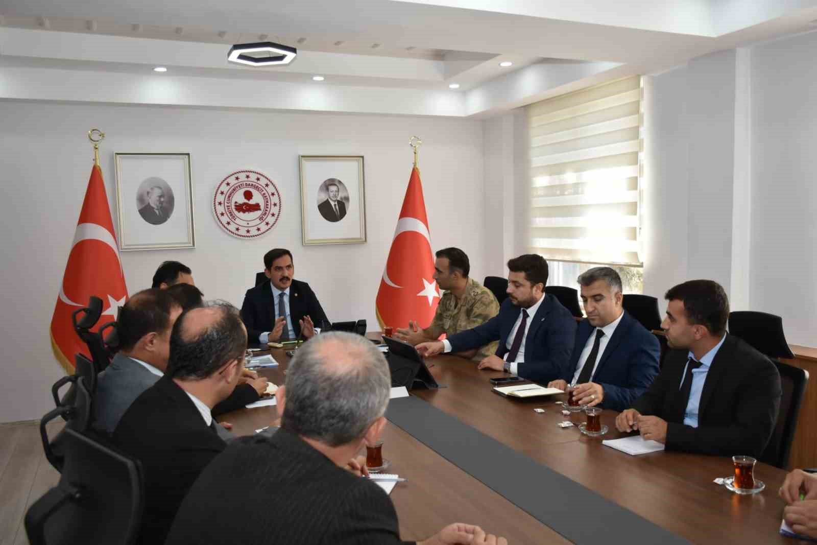 Dargeçit’te 15 Temmuz Demokrasi ve Millî Birlik Günü koordinasyon toplantısı yapıldı