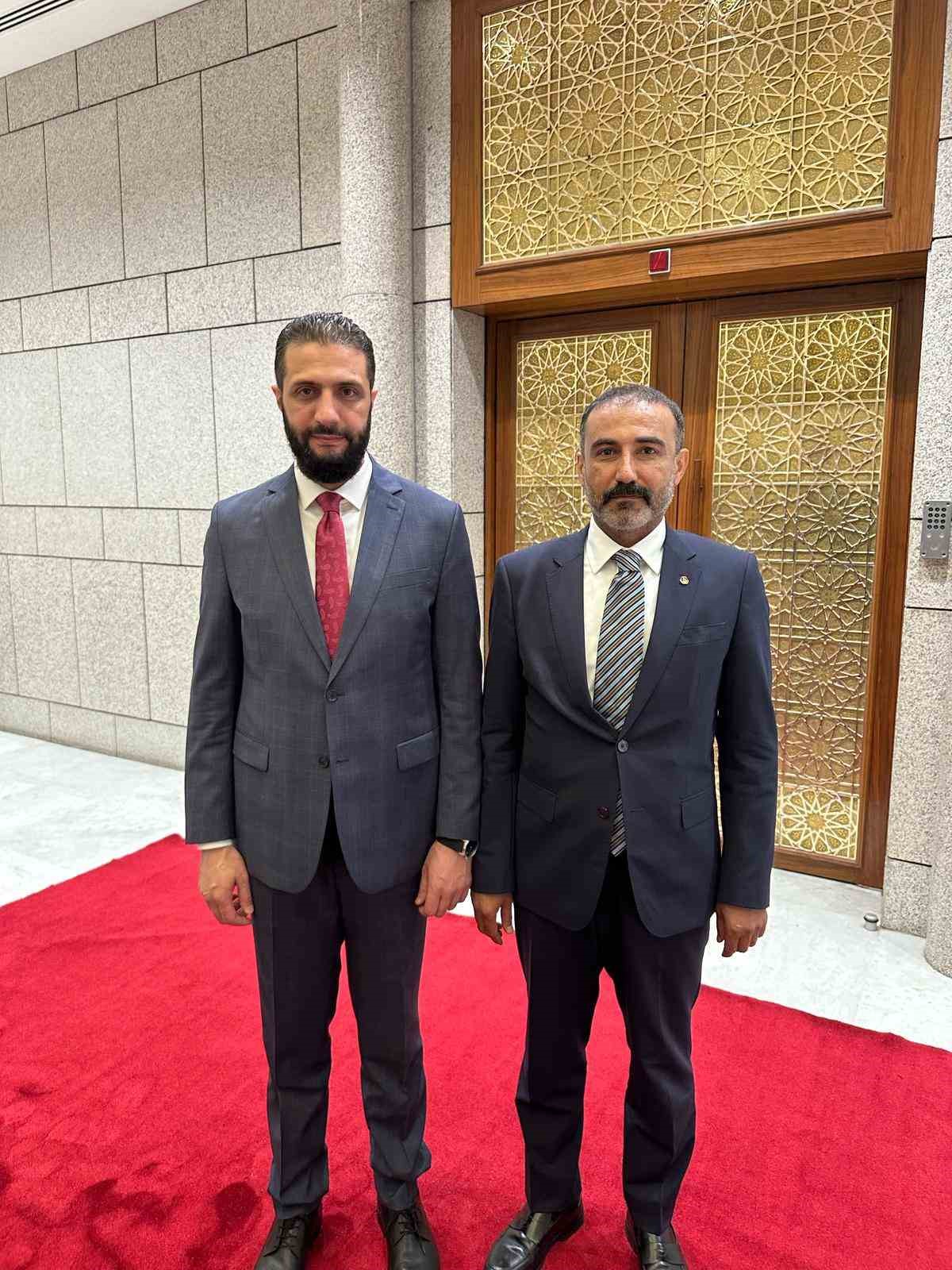 Konukoğlu ve Yıldırım, Suriye ekonomik iş birliği görüşmelerine katıldı