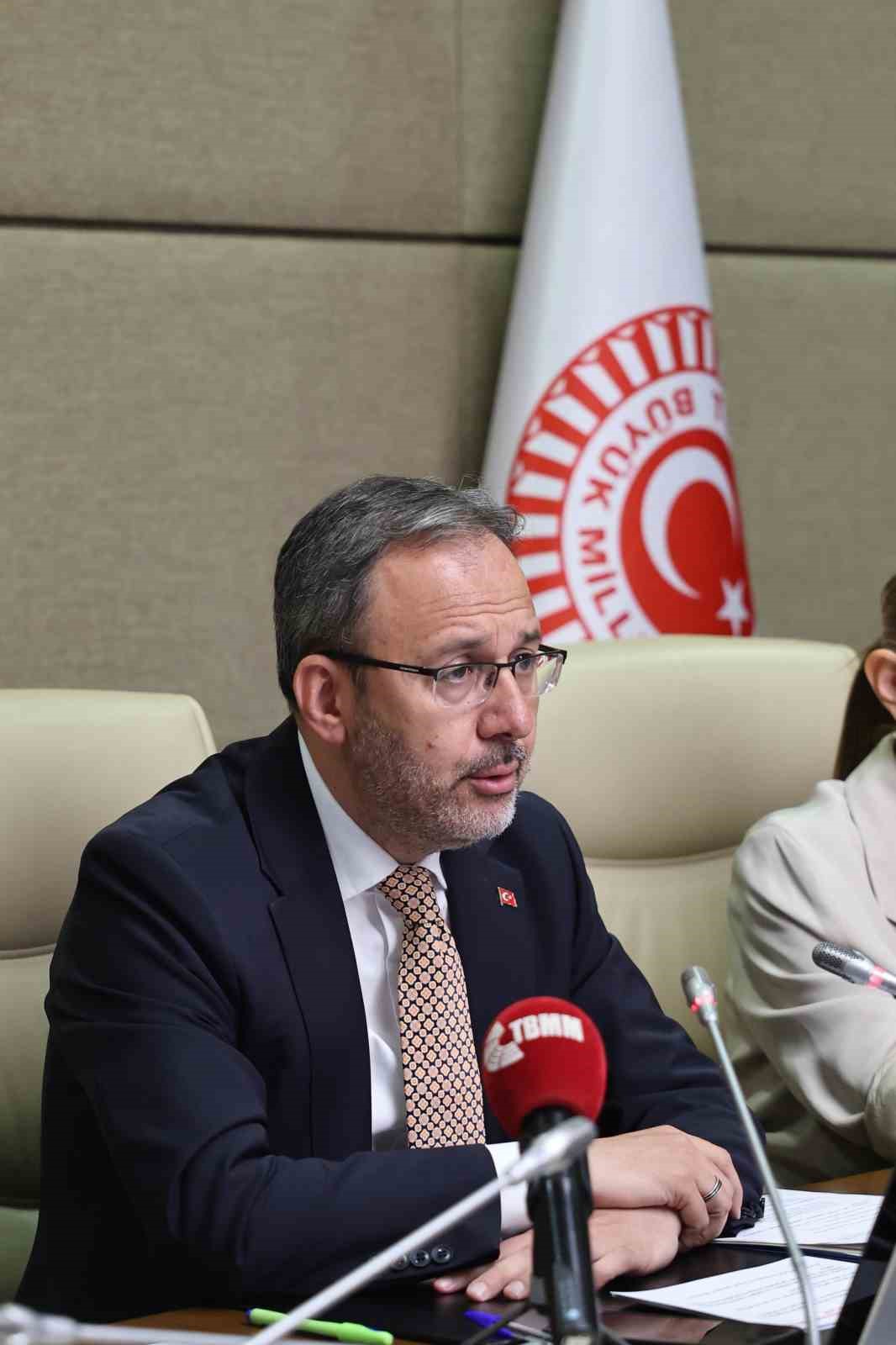 TBMM Engelli Bireyler Komisyonu Kasapoğlu başkanlığında toplandı
