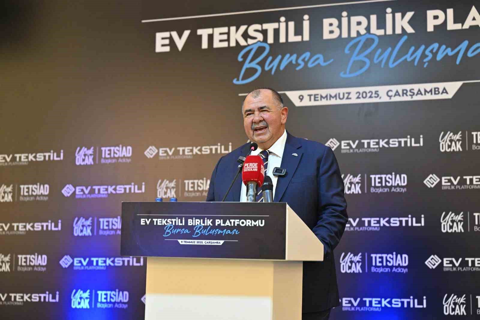 Ev tekstil sektörü tek yürek oldu