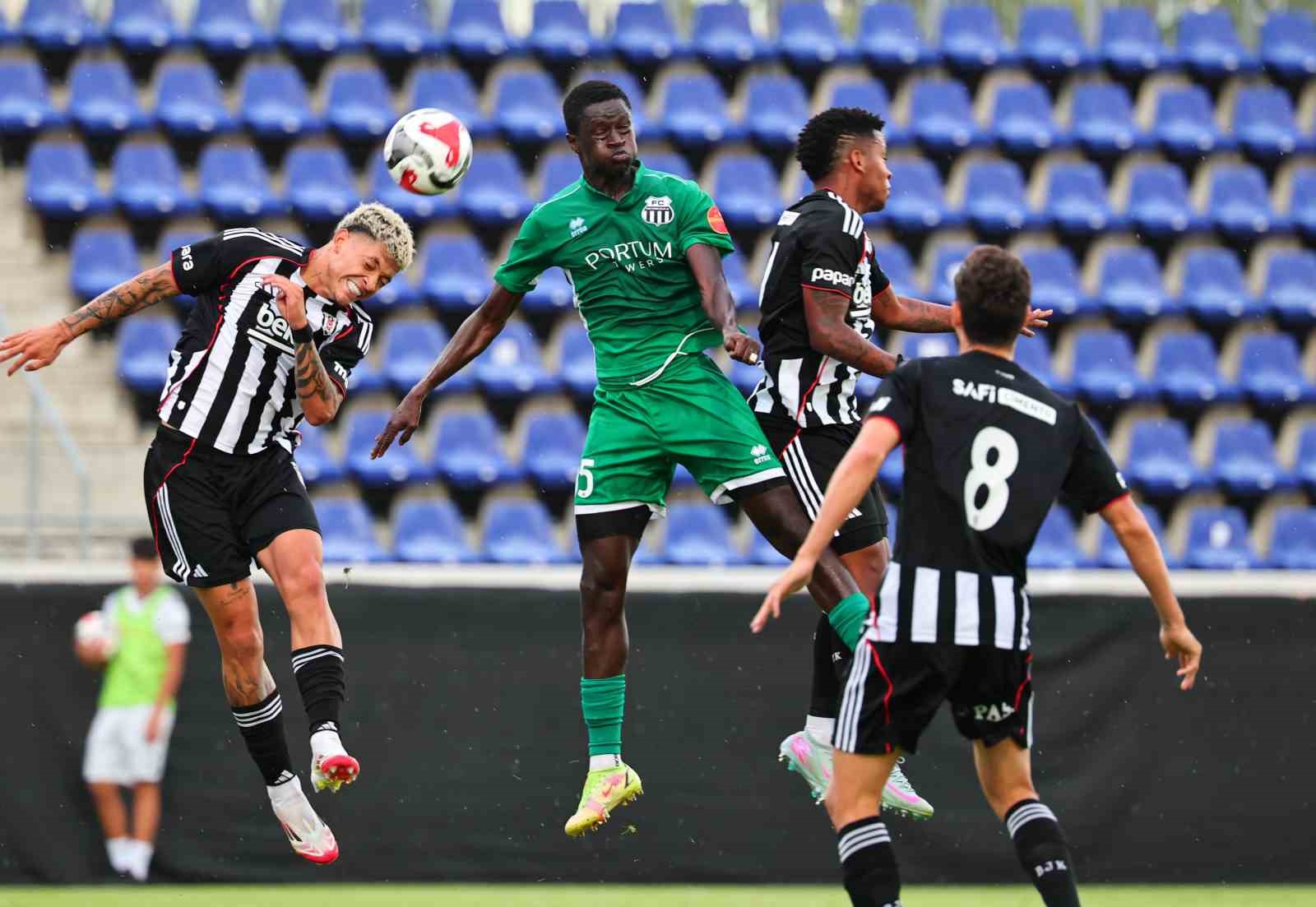 Hazırlık maçı: Beşiktaş: 1 - FC Petrzalka: 2