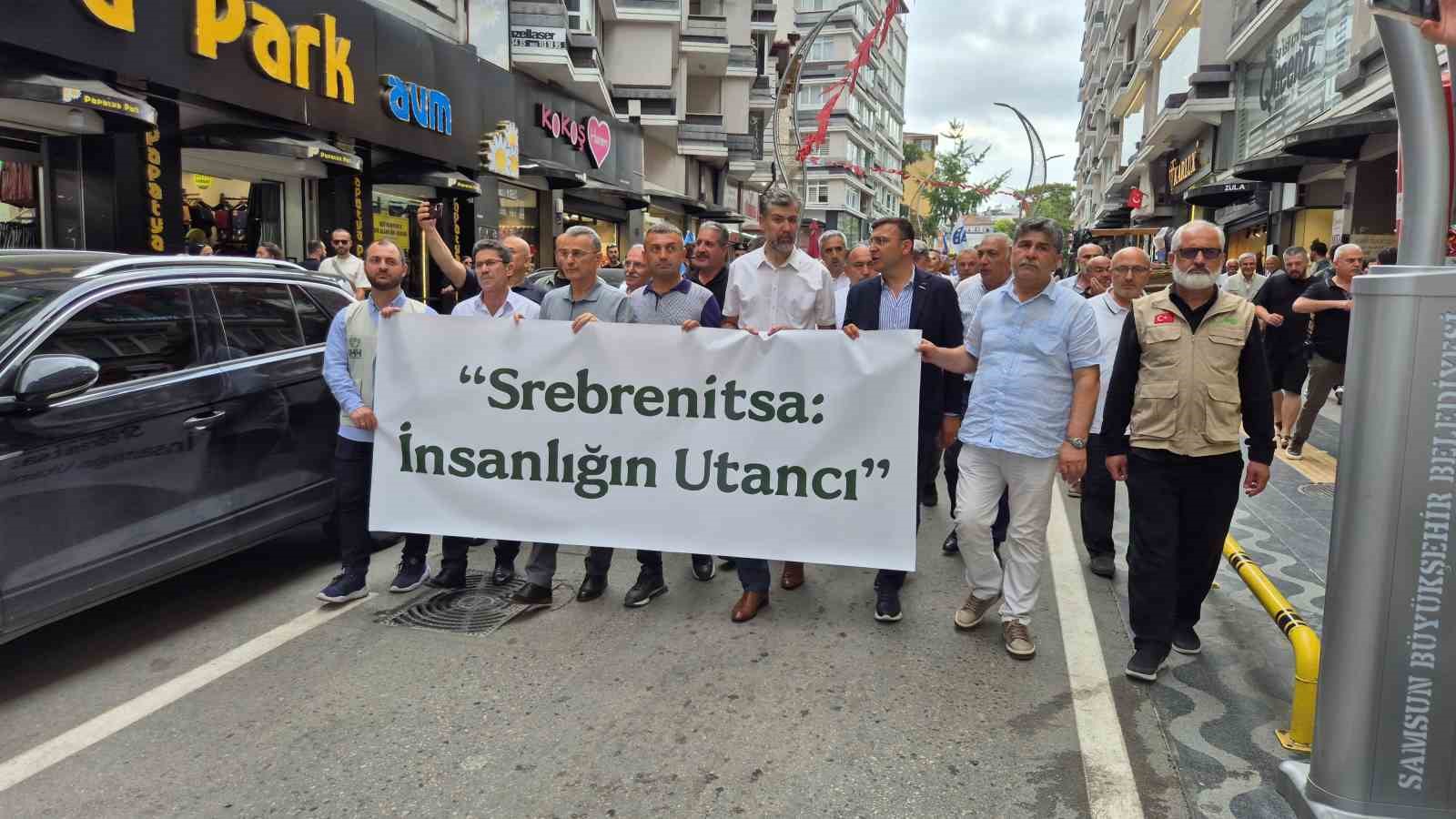 ’Srebrenitsa Katliamı’ Samsun’da kınandı