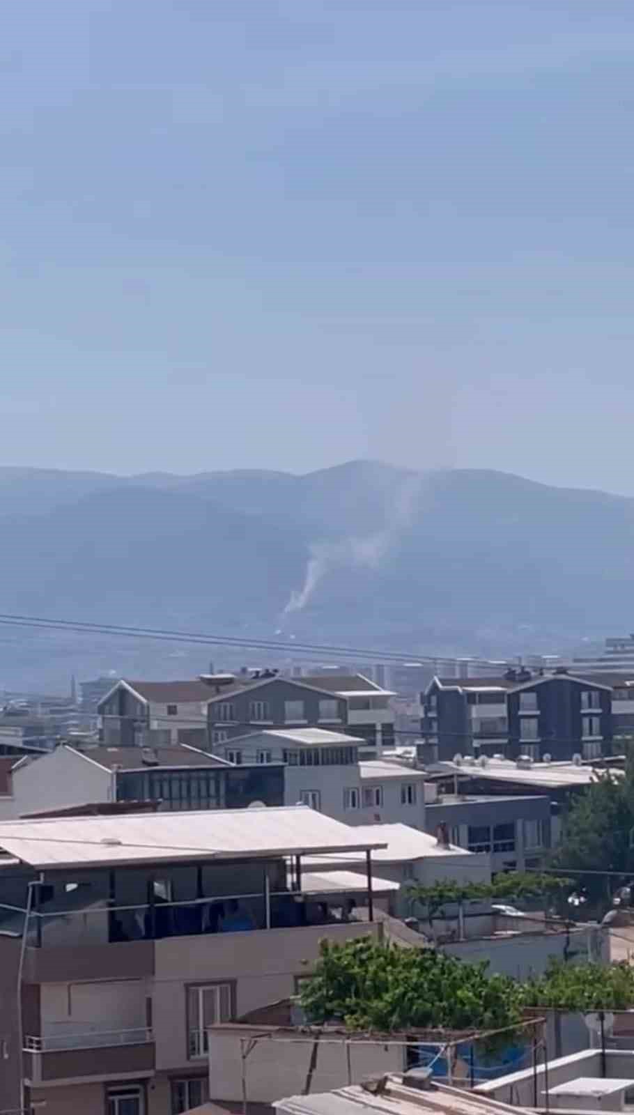 Bursa’da korkutan yangın