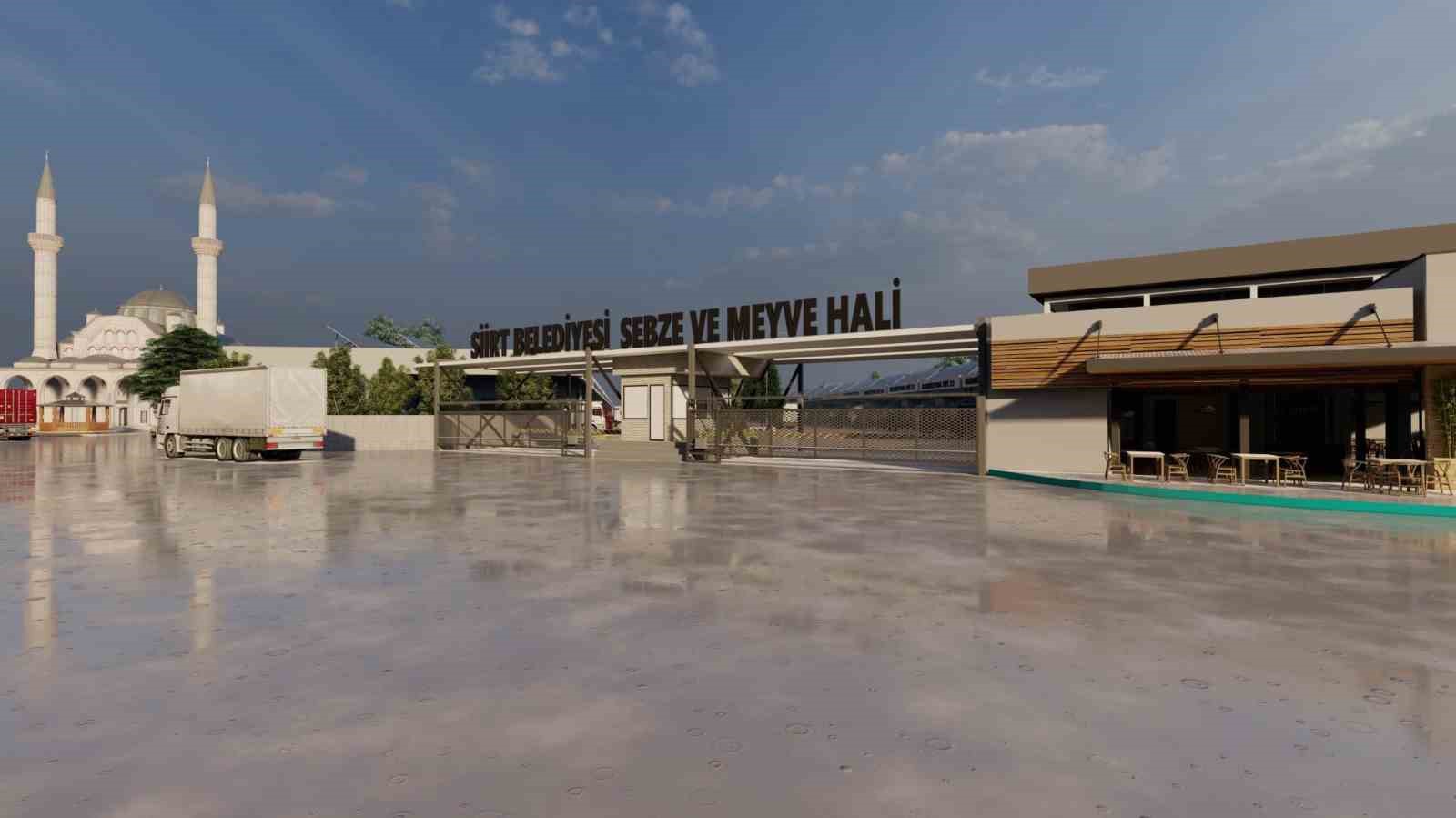 Siirt’e değer katacak yeni hal binası projesi tanıtıldı