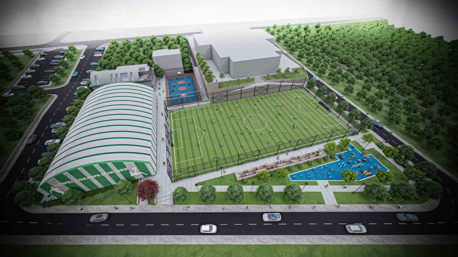 Çamlıtepe Spor Kompleksi için ihale gerçekleştirildi