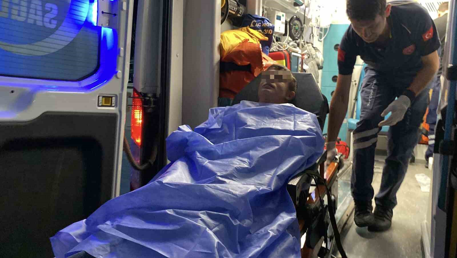 Aksaray’da bıçaklı kavga: 1 yaralı