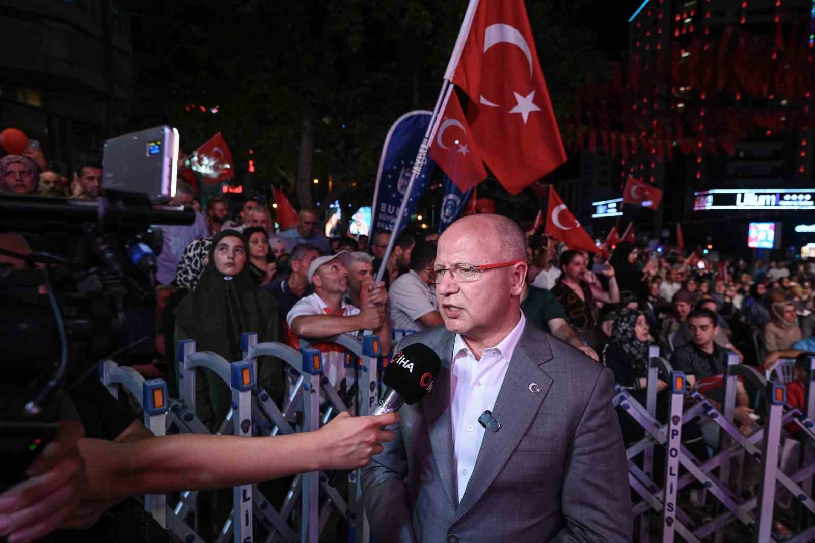 Bursa’da 15 Temmuz şehitleri anıldı
