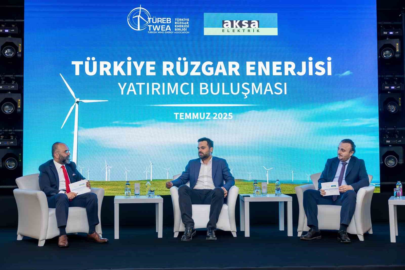 TÜREB ve Aksa Elektrik, Türkiye Rüzgar Enerjisi Yatırımcı Buluşması’nda yatırımcı paydaşları bir araya getirdi