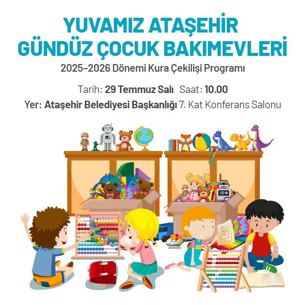 ’Yuvamız Ataşehir’de yeni dönem için kura heyecanı