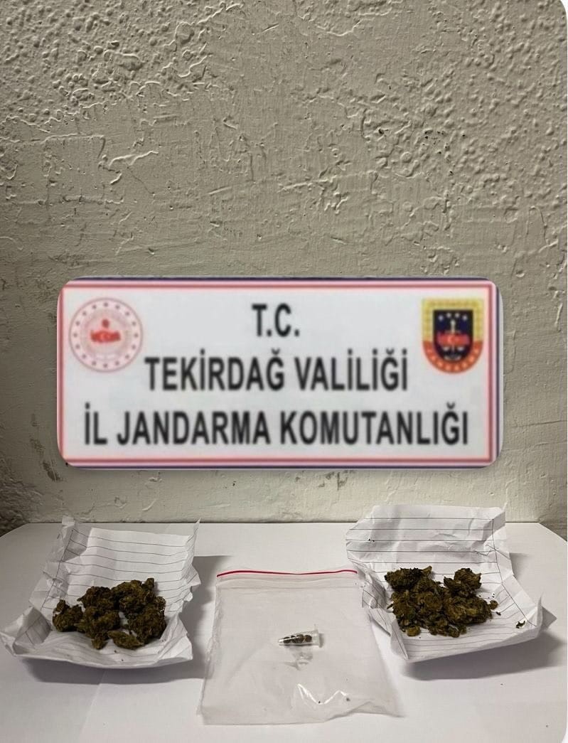 Tekirdağ’da jandarmadan 6 ayrı uyuşturucu operasyonu