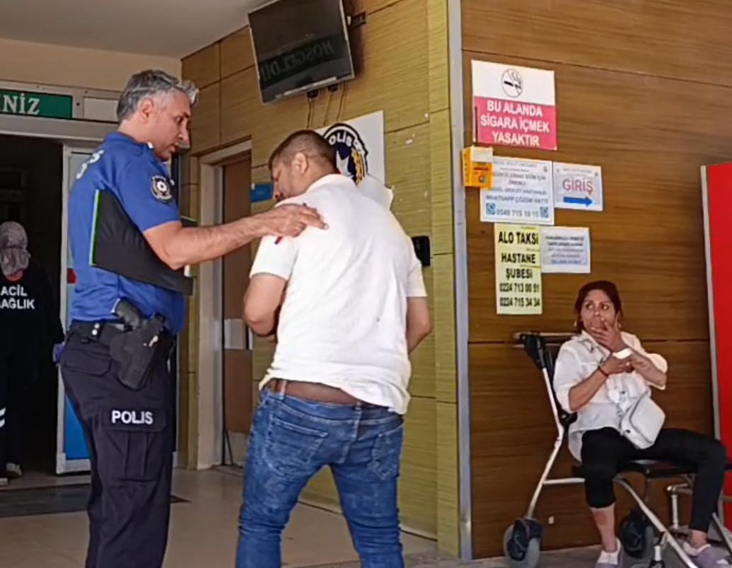 Eşini bıçakla yaralayan kadın serbest bırakıldı