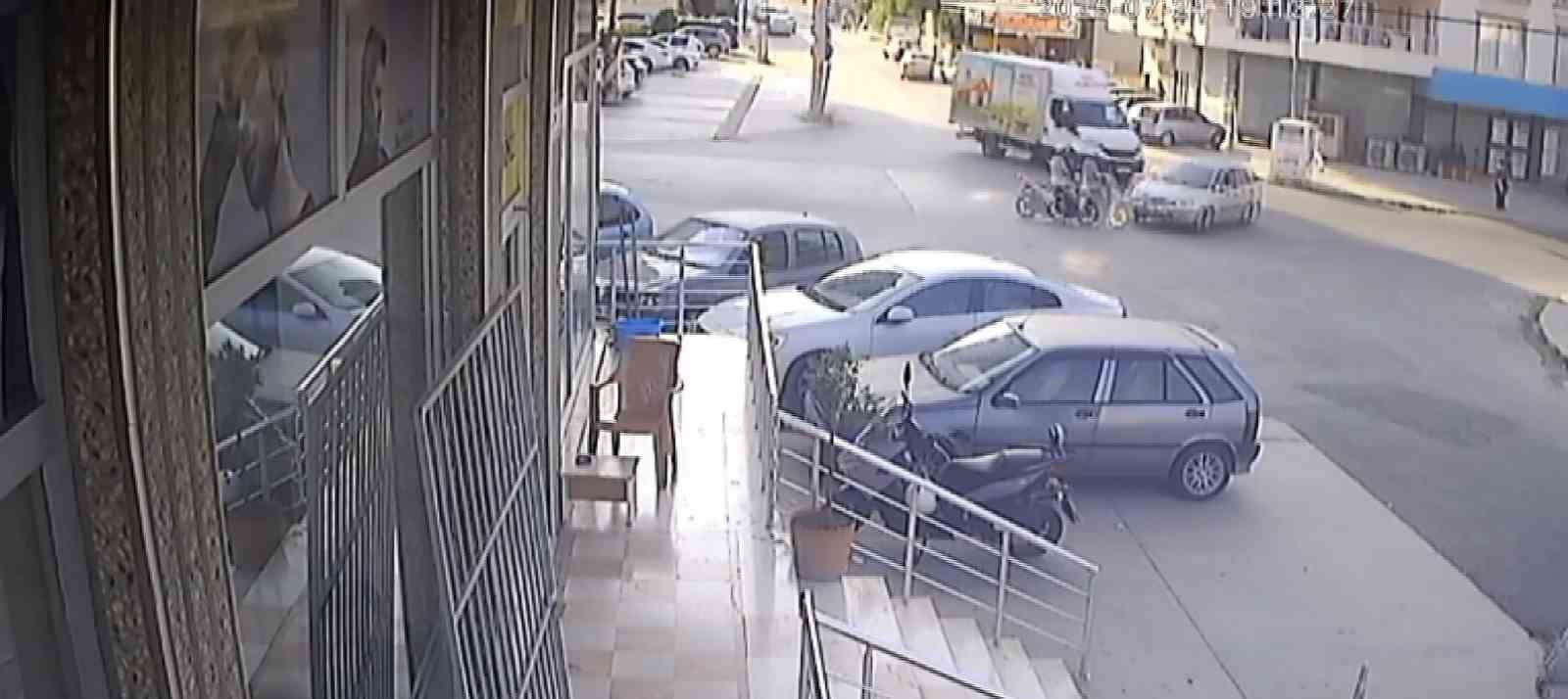 Mersin’de trafik kazası: 1  yaralı