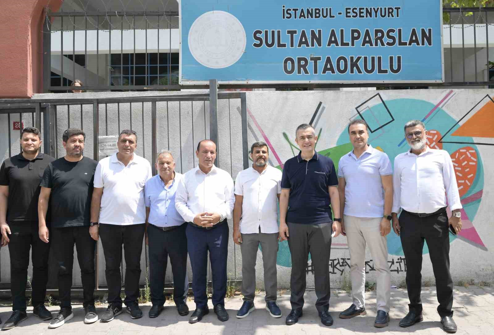 Başkan Vekili Can Aksoy’dan okullarda yapılan çalışmalara inceleme