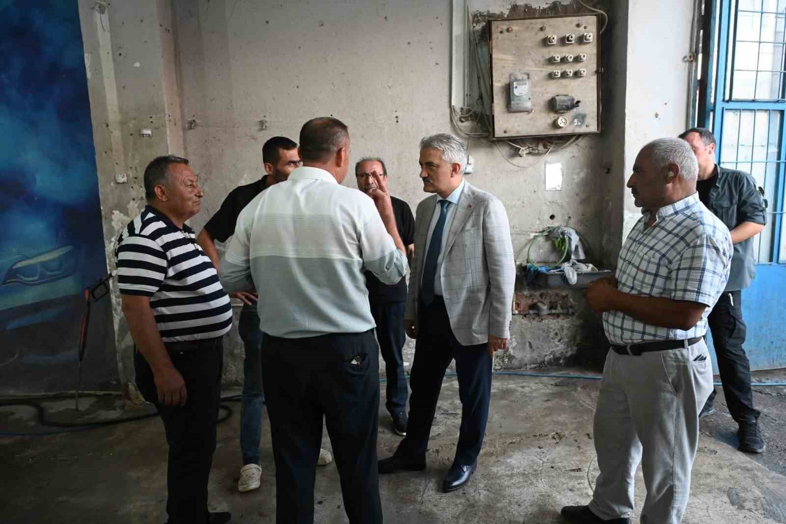 Kırıkkale Valisi Makas, sanayi esnafıyla bir araya geldi