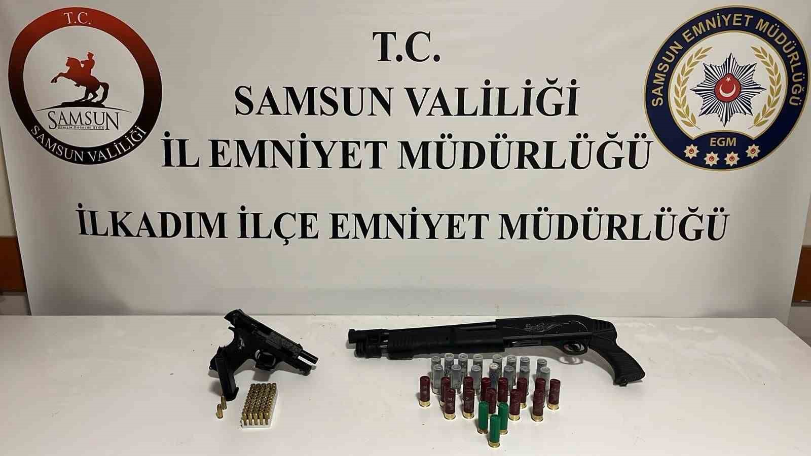 Samsun’da tüfekle bir kişiyi ensesinden vuranlar yakalandı