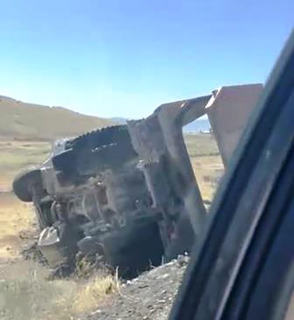 Muş’ta meydana gelen trafik kazasında 1 kişi yaralandı