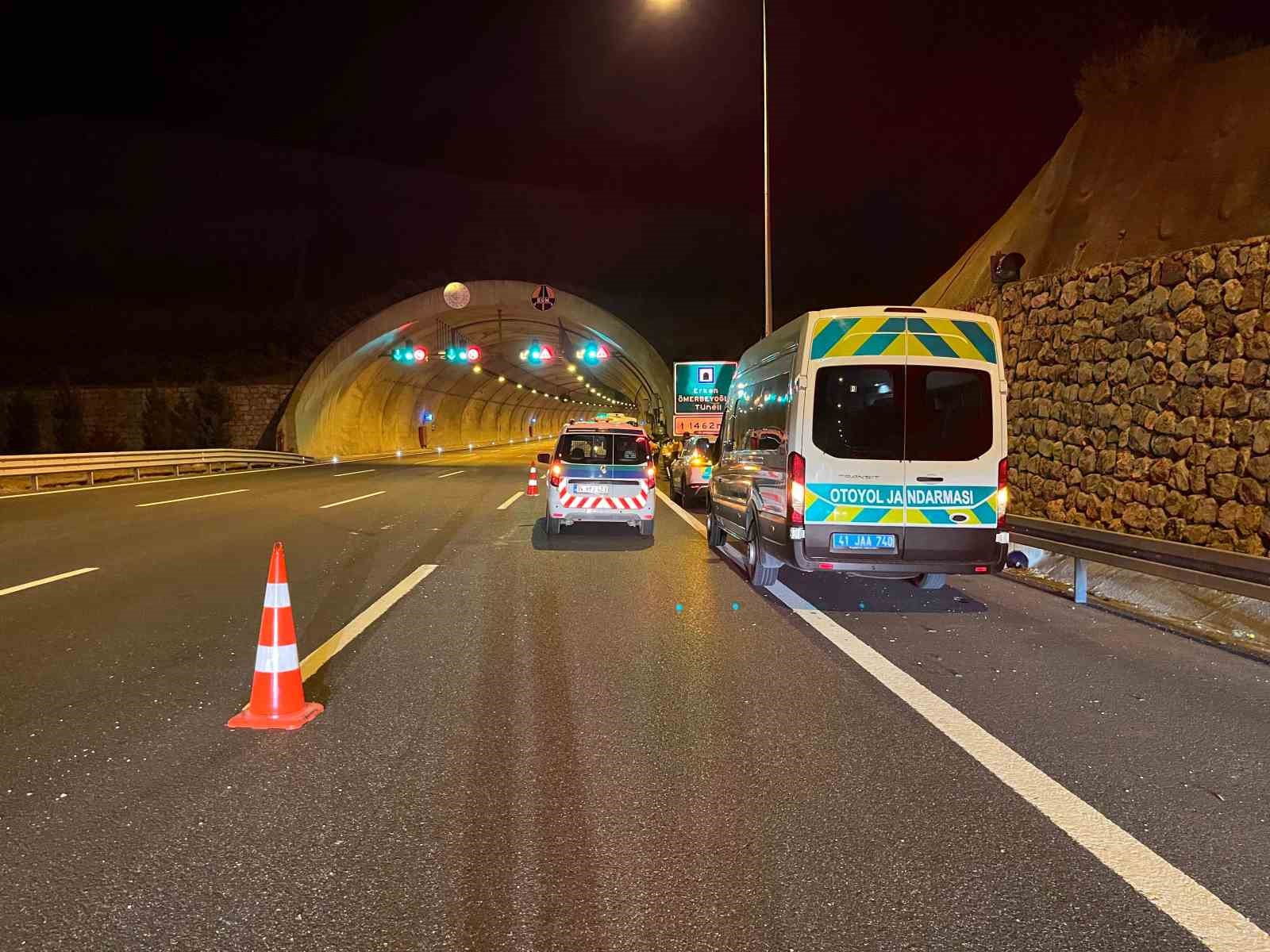 Kuzey Marmara Otoyolu’nda otomobilin çarptığı yaya hayatını kaybetti