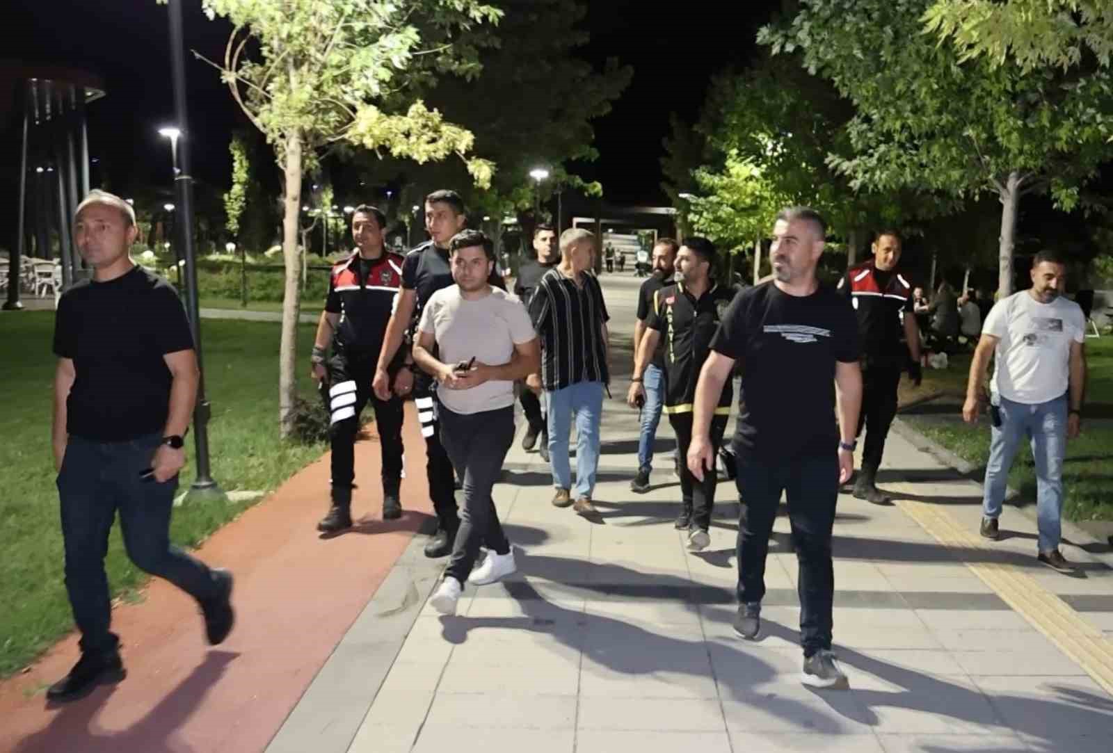 Aksaray polisi ormanlık alanlarda teyakkuzda