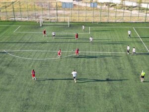 Geçmiş ile bugünü buluşturan futbol maçı