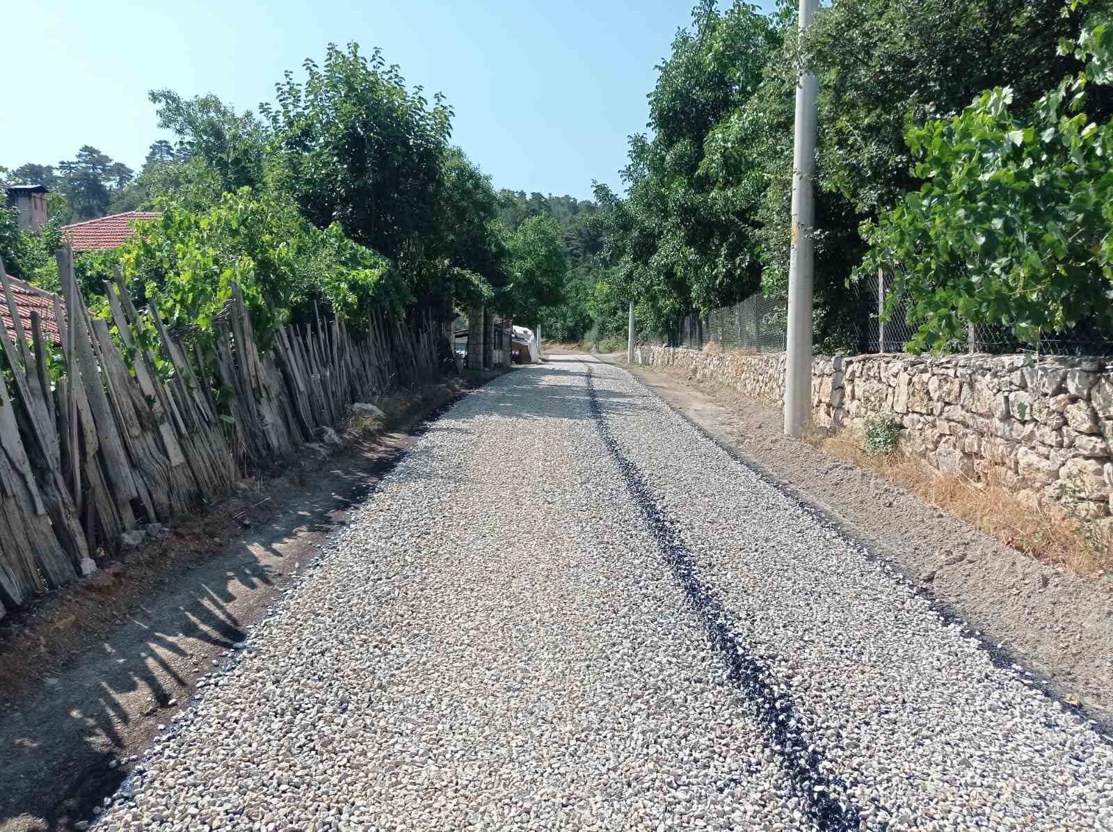 Çameli Belediyesi kendi imkanlarıyla altyapı çalışmalarını devam ediyor