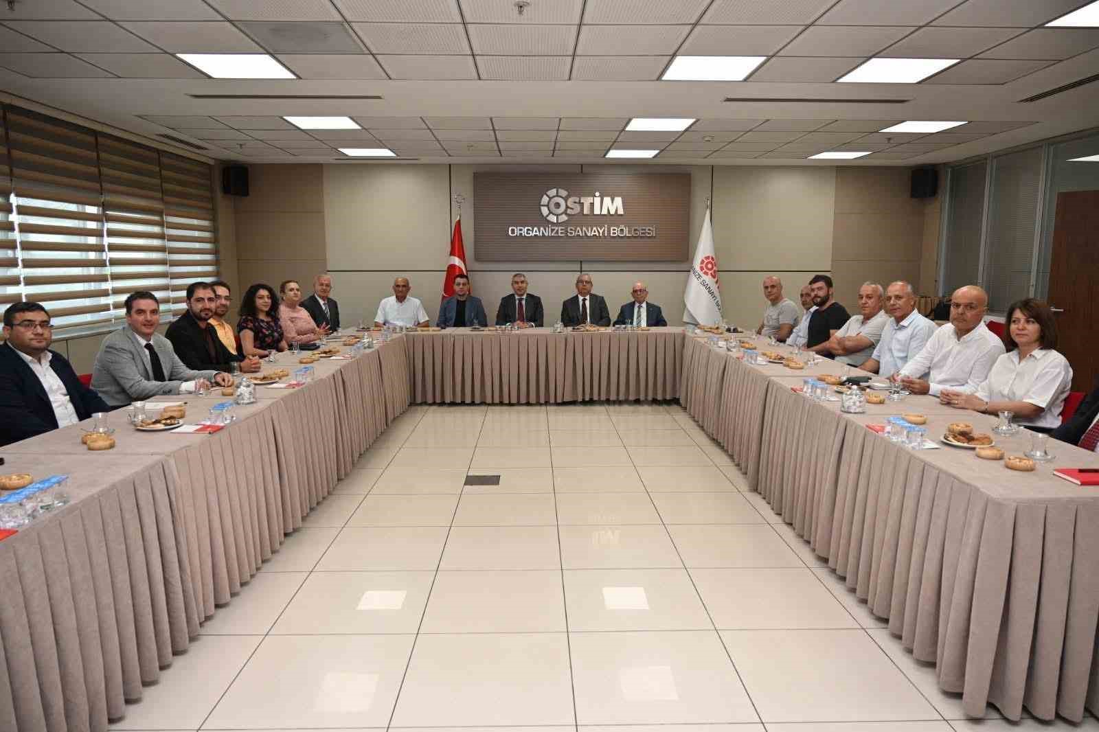 Beypazarı Kaymakamı Coşkun’dan OSTİM Organize Sanayi Bölgesi’ne ziyaret