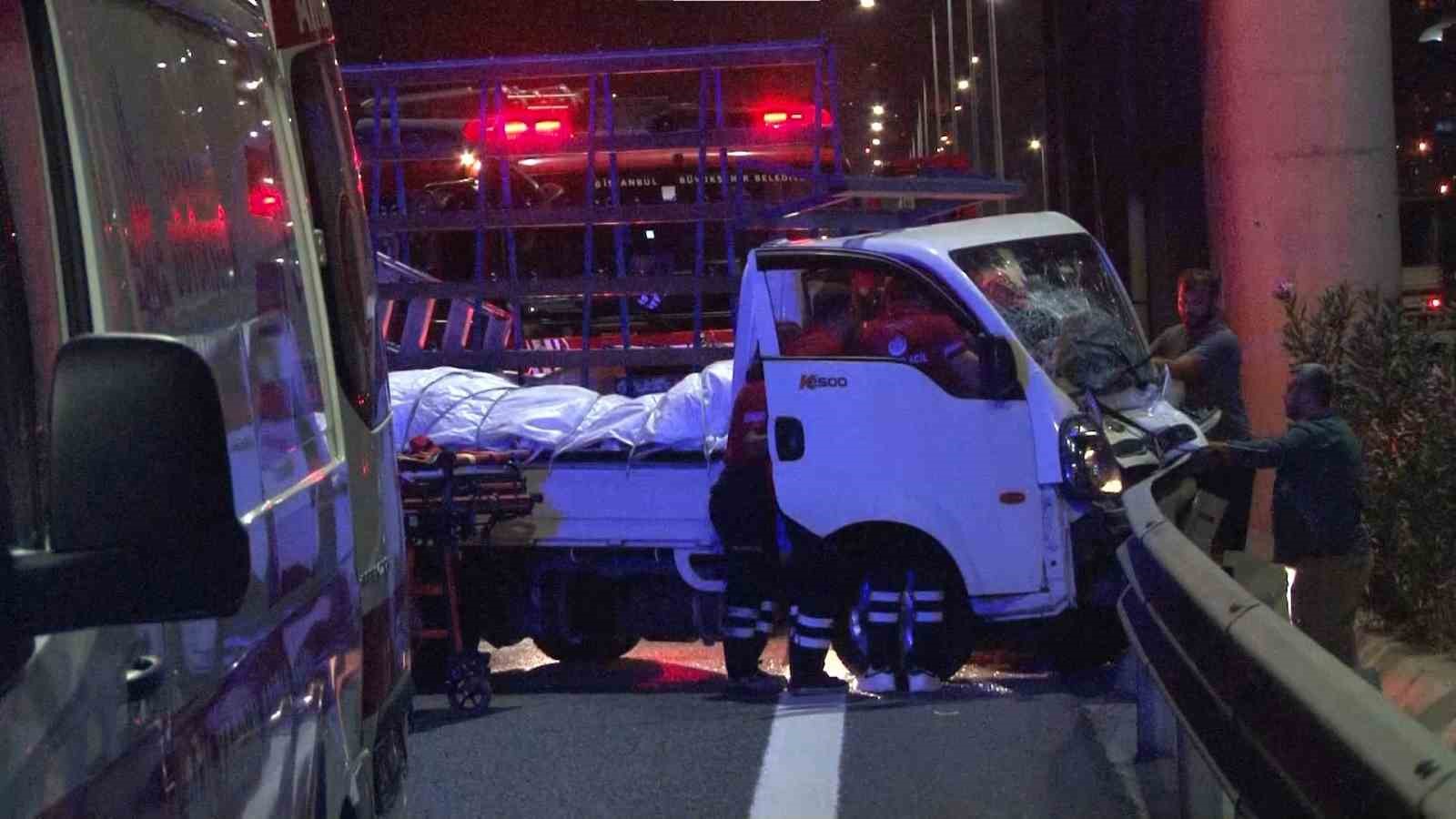 Kuzey Marmara Otoyolu’nda kaza: 1 yaralı