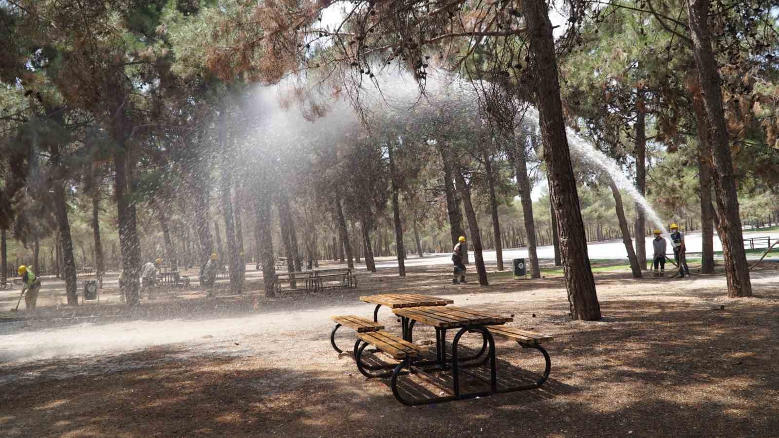 Dülük Tabiat Parkı’nda orman yangını tatbikatı