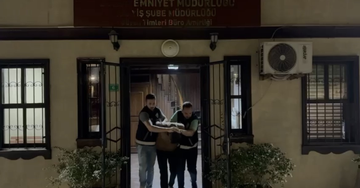 41 yıl hapis cezası olan katil zanlısı konteynerde yakalandı