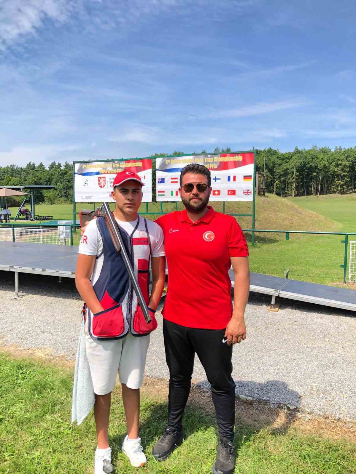 Aydınlı milli sporcu Madran’dan tarihi altın madalya