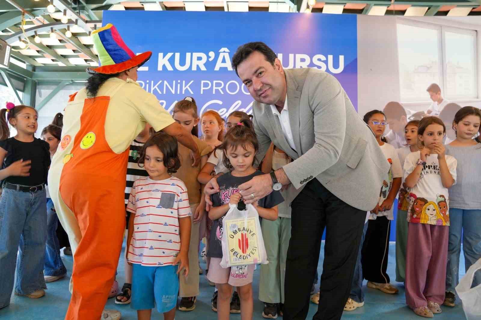 Ümraniye’de Yaz Kur’an Kursu öğrencileri piknikte buluştu