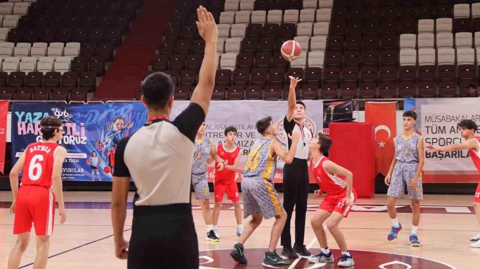 ANALİG basketbol yarı final heyecanı Elazığ’da başladı