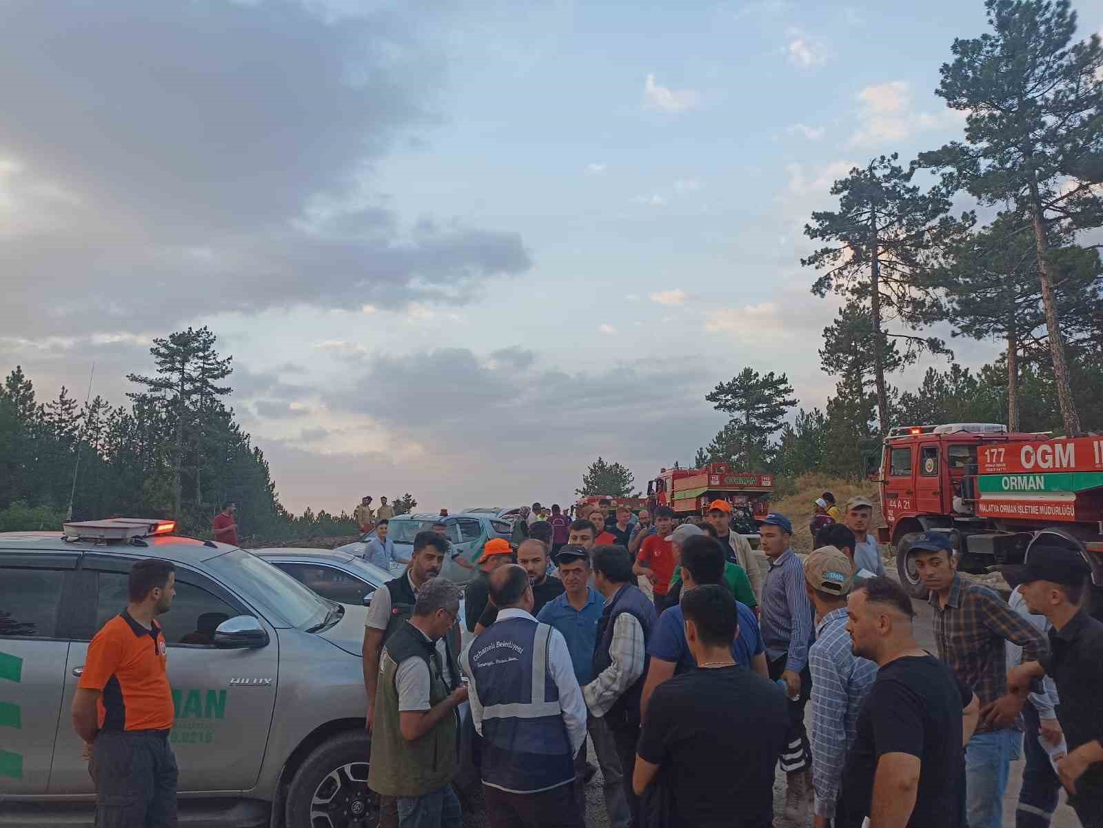 Orhaneli Belediyesi’nden yangın bölgesine tam destek