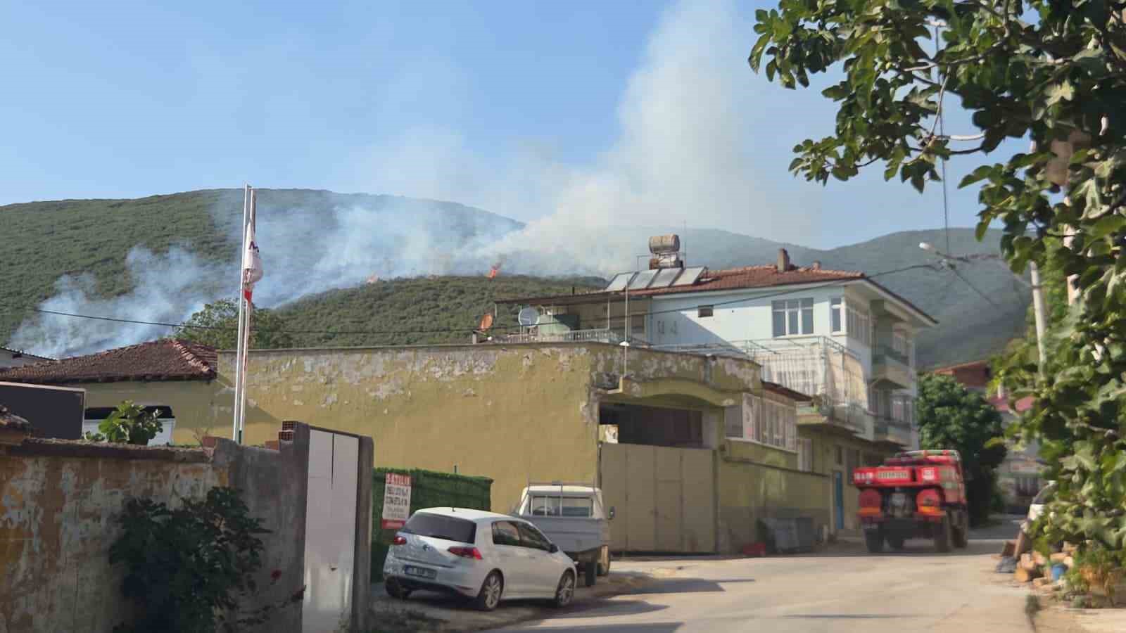 Bursa’daki orman yangını kontrol altına alındı