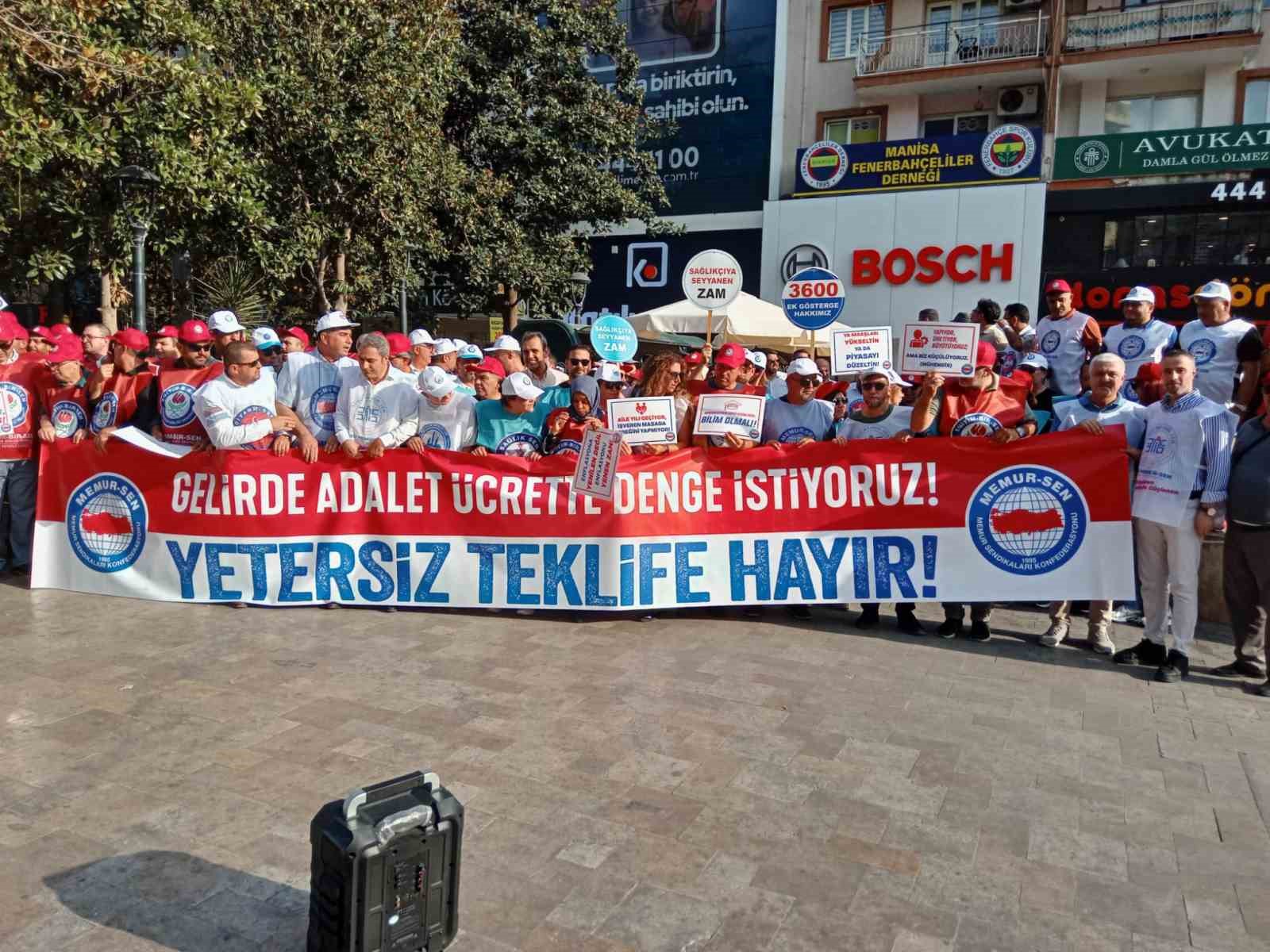 Memur-Sen’den zam teklifine tepki