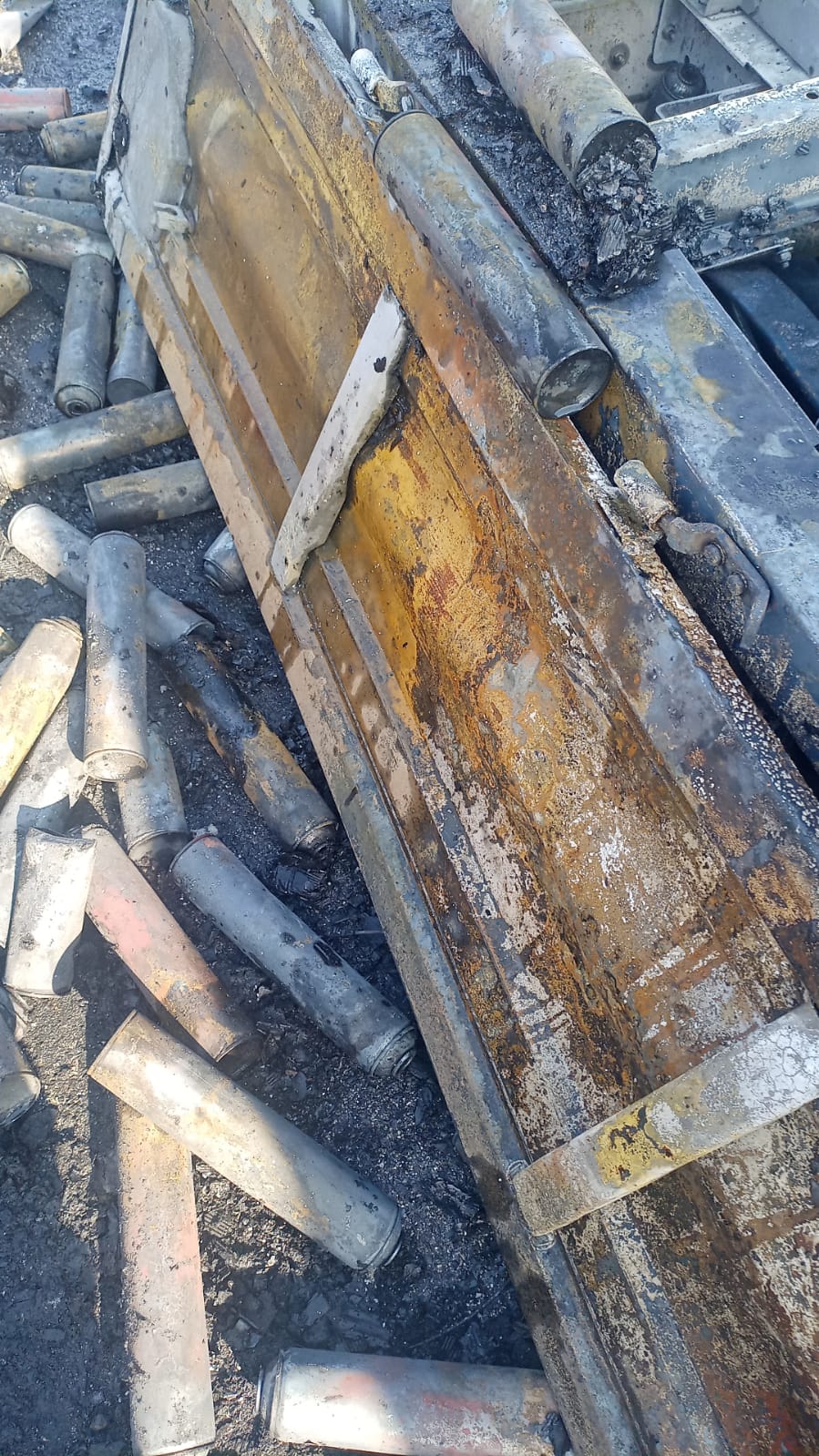 Seyir halindeki kamyonet alev topuna döndü: 1 yaralı