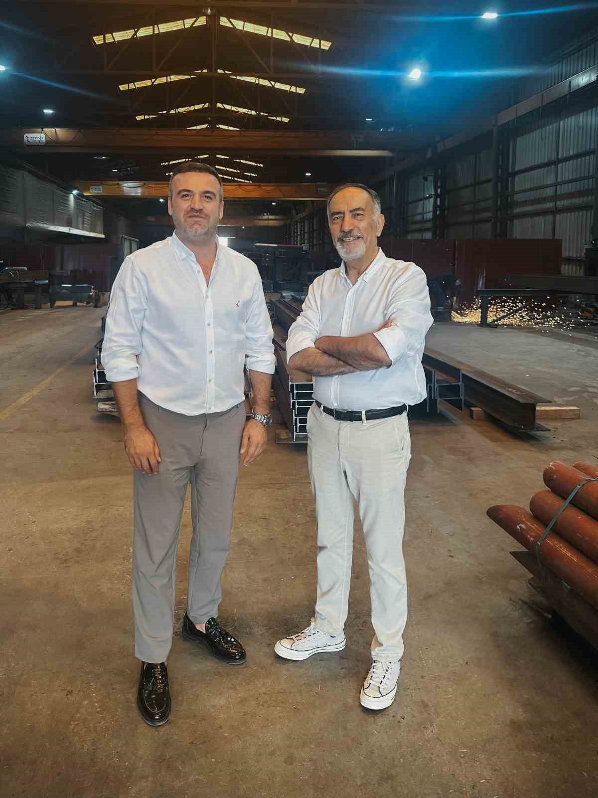 Denizli’nin ilk çelik apartmanı için düğmeye basıldı