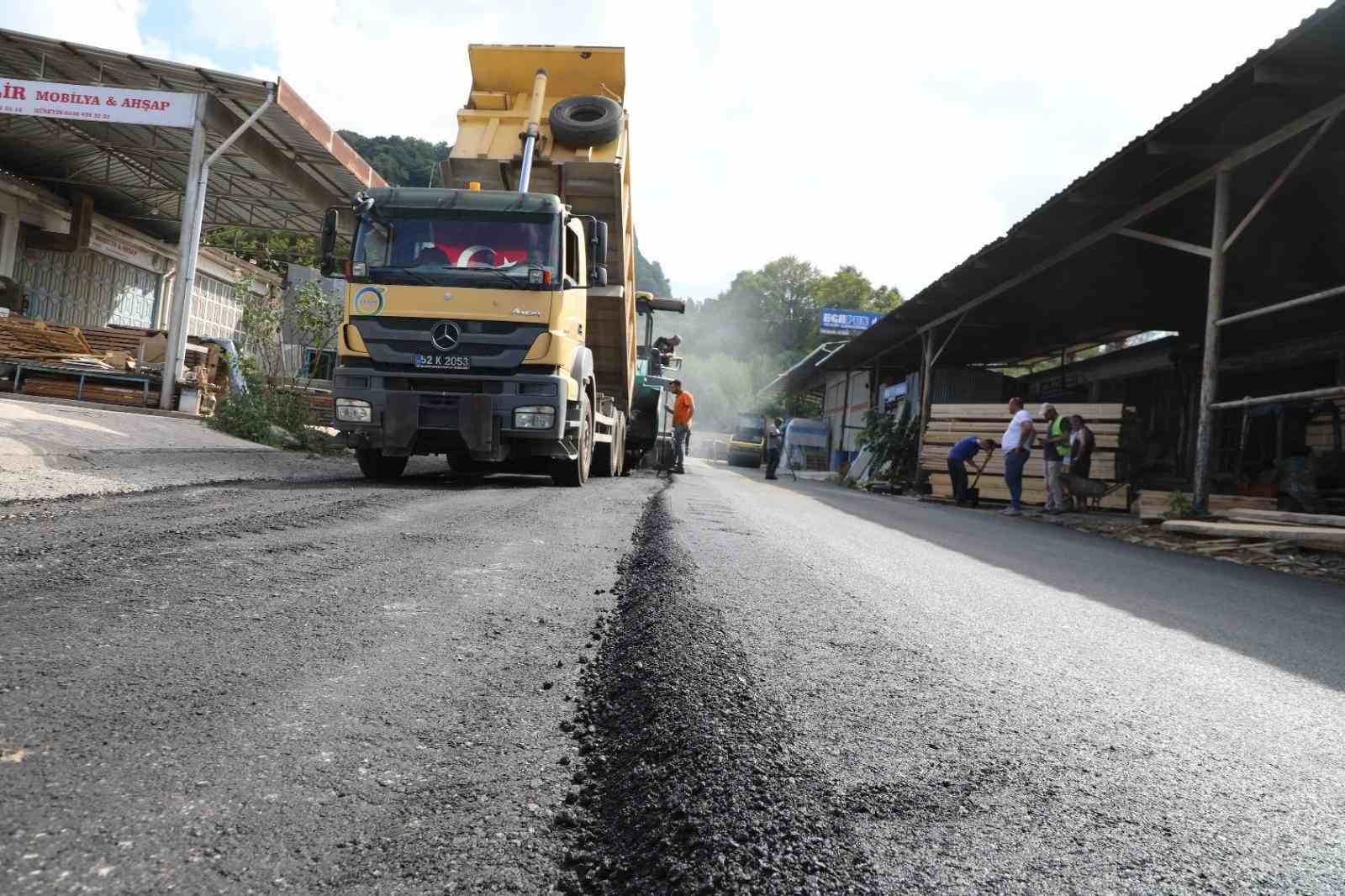 OBB, Fatsa Büyük Sanayi Sitesi’ne nefes aldıracak çalışmalara başladı