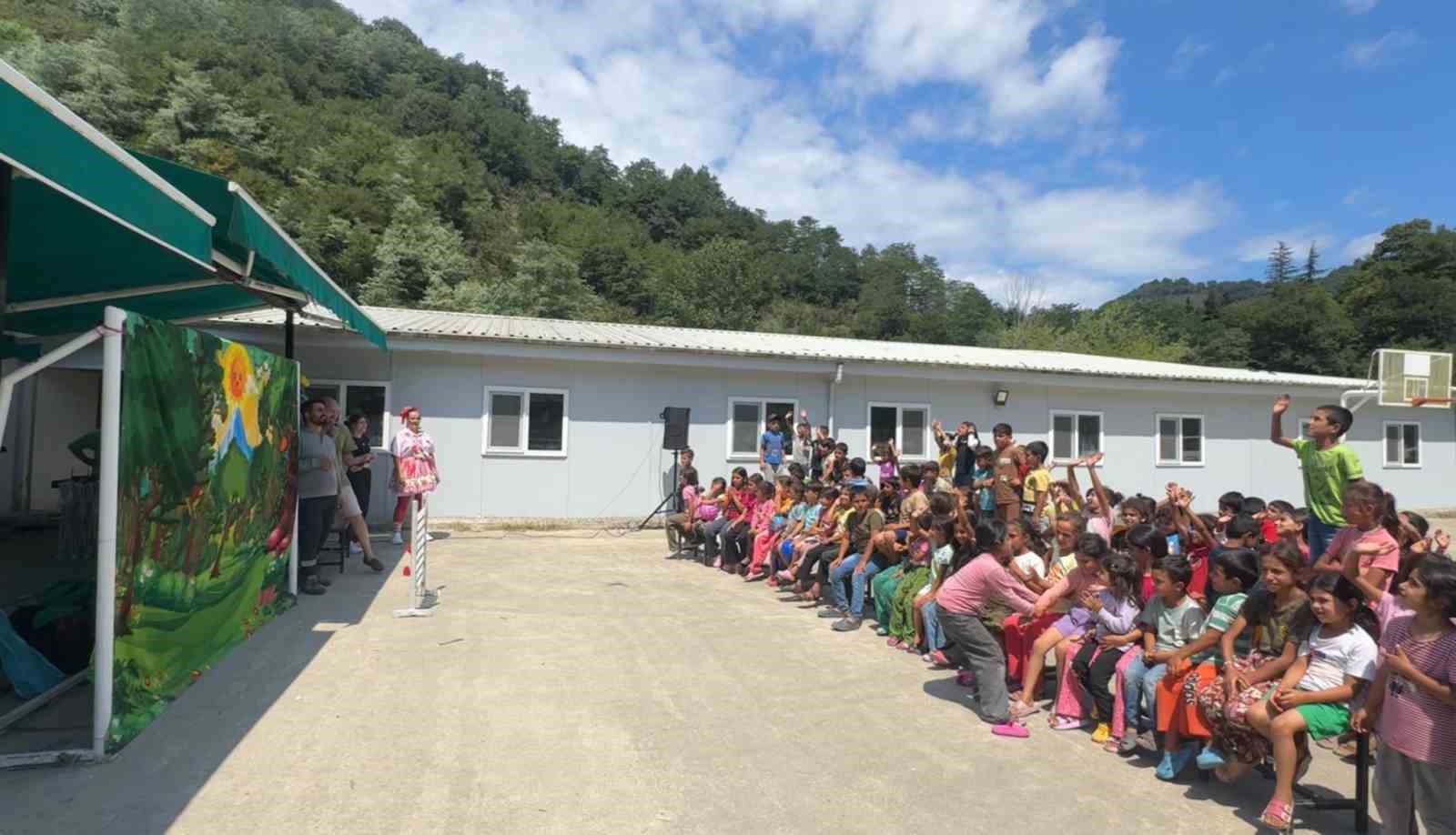 METİP alanındaki çocuklar için özel etkinlik