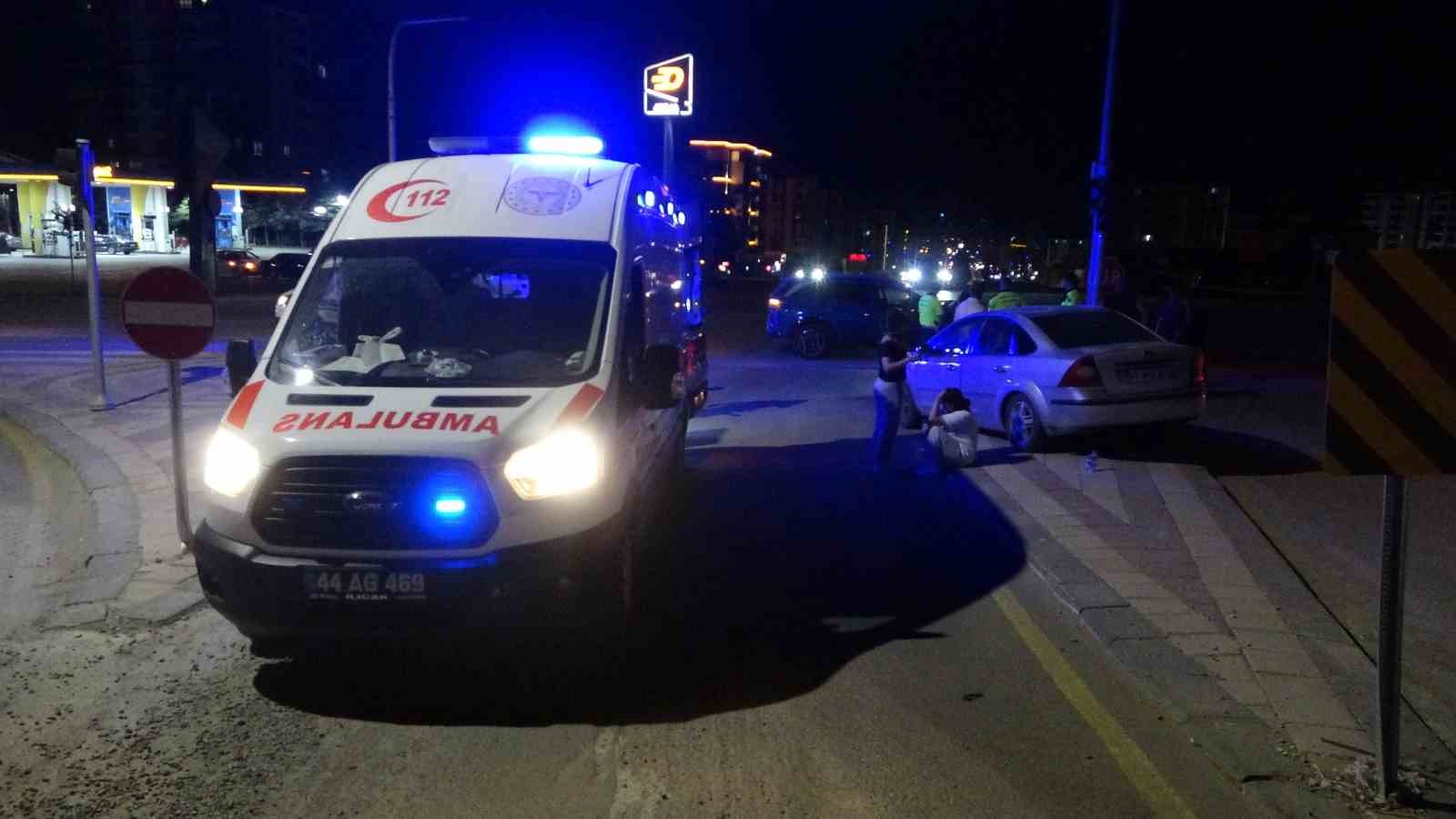 Malatya’da iki otomobil çarpıştı: 4 yaralı