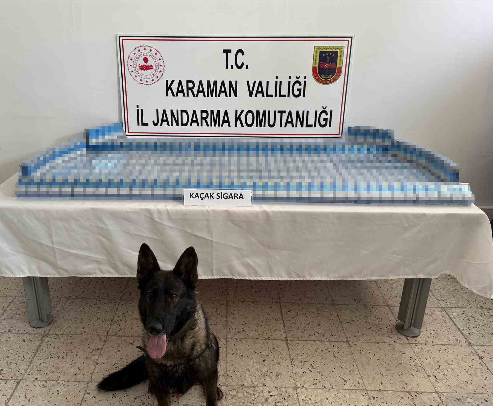 Karaman’da uyuşturucu ile tarihi eserler ele geçirildi