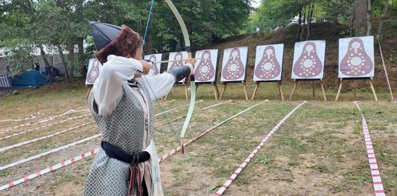 Geleneksel Türk Okçuluğu, festivale damgasını vurdu