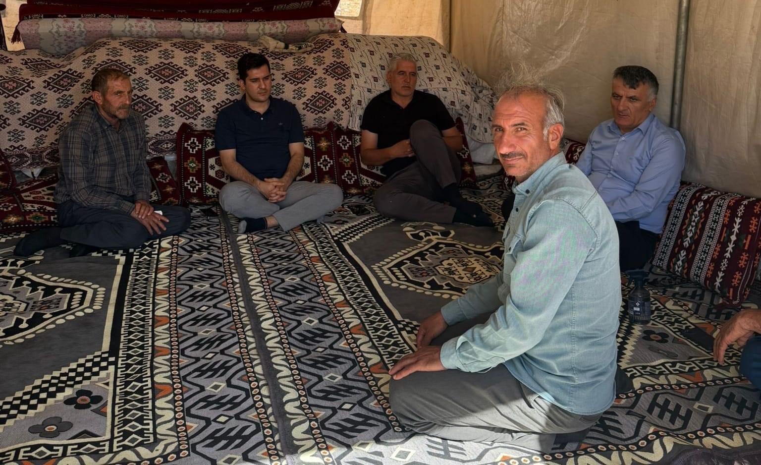 Kaymakam Çolak’tan taziye ziyareti