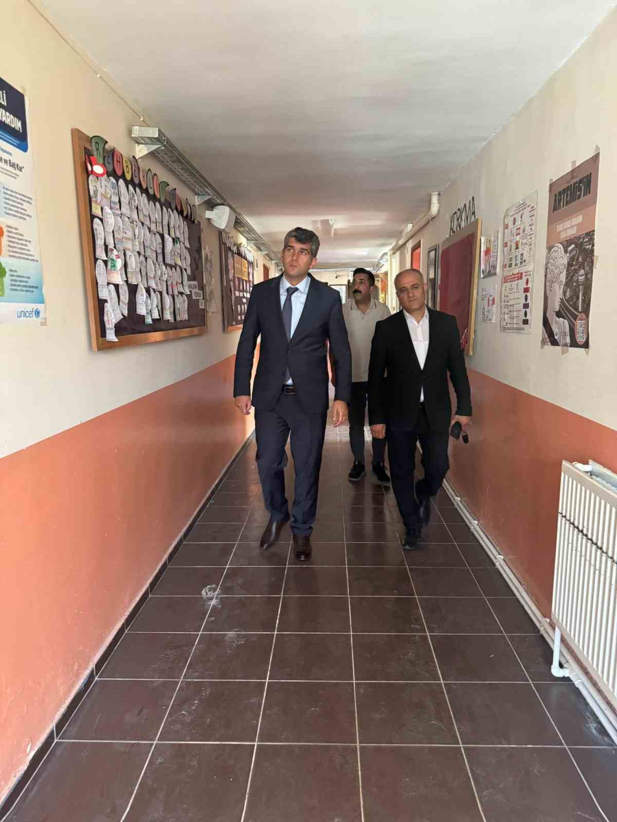 Diyadin Kaymakamı Korkusuz’dan ilçe genelinde inceleme ve ziyaretler