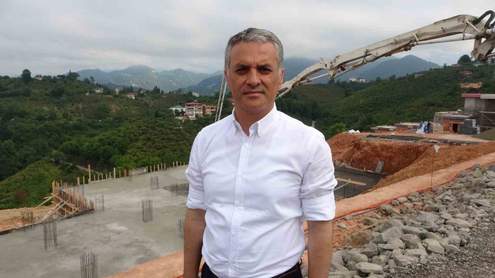 Karadeniz’in en uzun dağ kızağı Trabzon’a yapılıyor