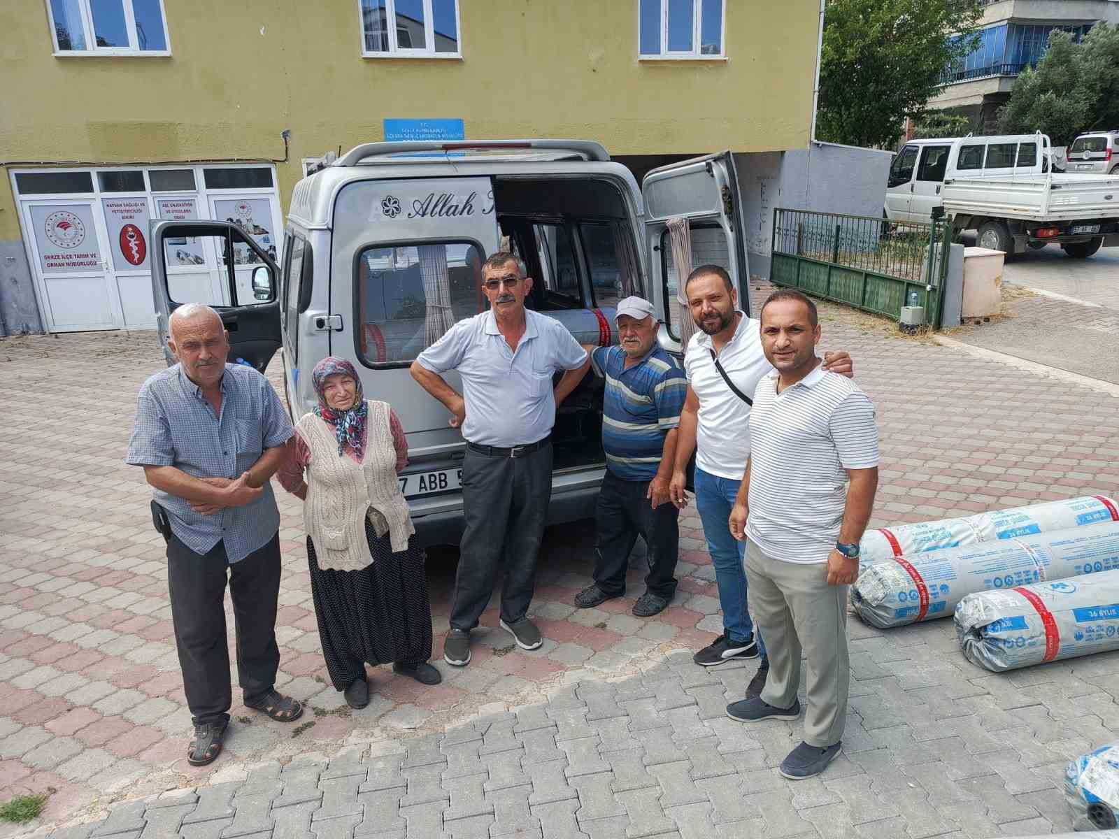 Çiftçilere sera naylonu desteği