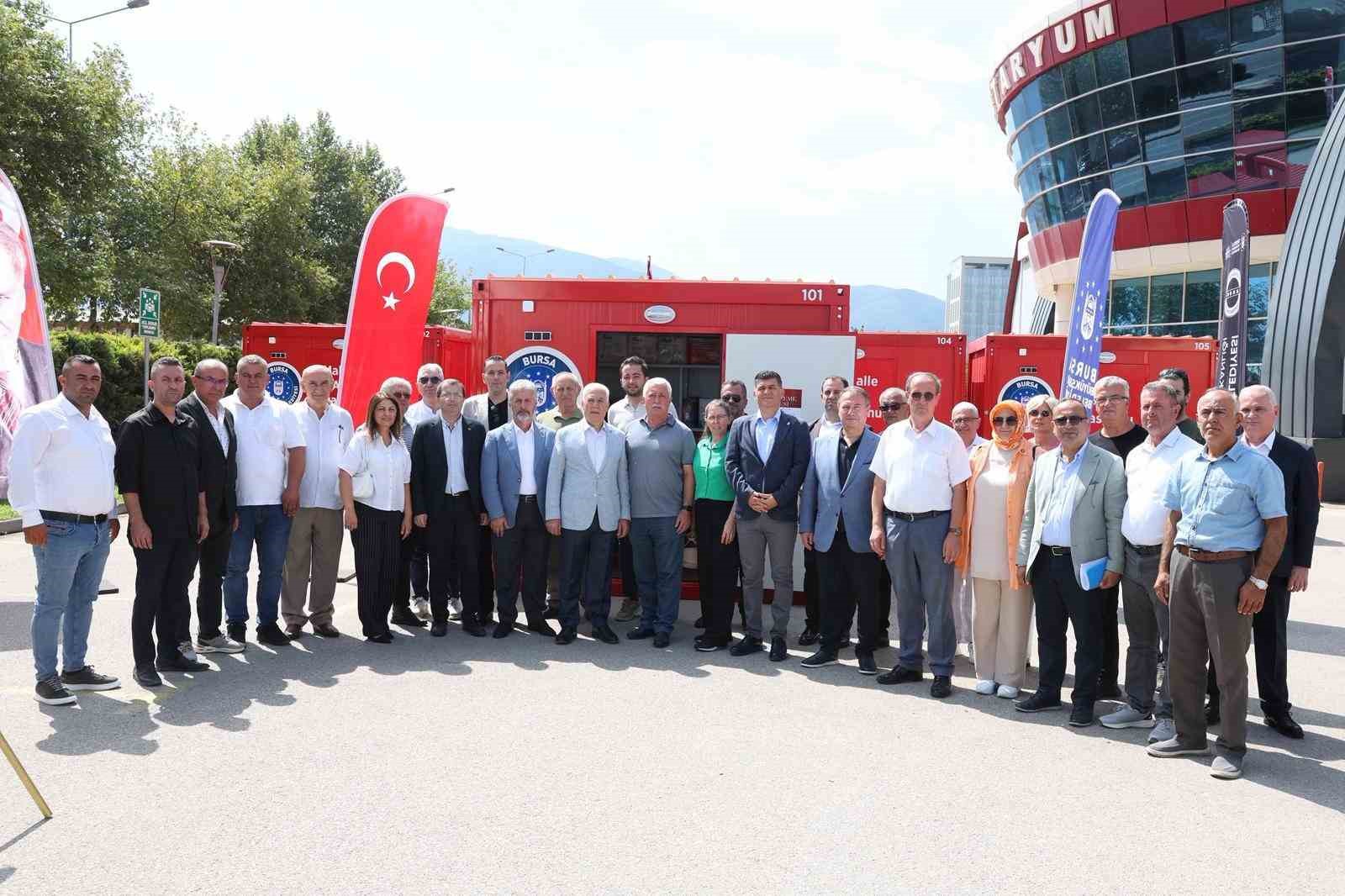 Bursa’da afet seferberliği